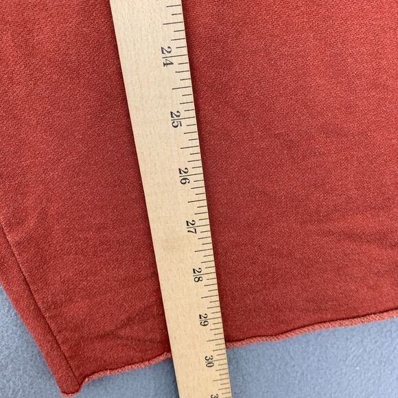 Nike Yoga Luxe Womens Small Cropped Fleece Pants Fall Brown Wide Leg Stretch - Picture 5 of 16